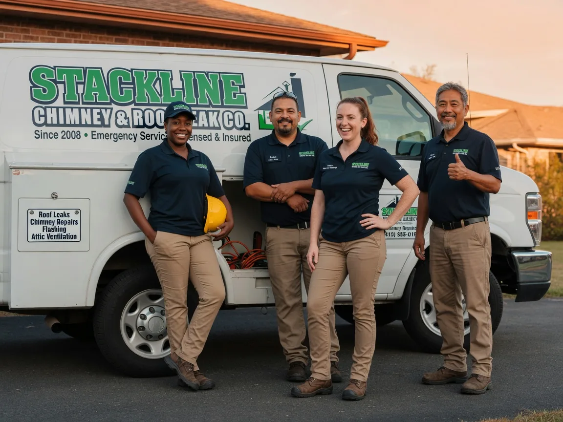 Chimney flashing repair company in Claremont, VA